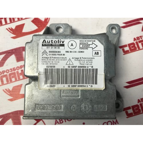 Блок управления Airbag Partner / Berlingo 2008- 9665558380